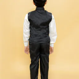 BAESD Boys Mandarin Collar 3 Piece Suit image 5