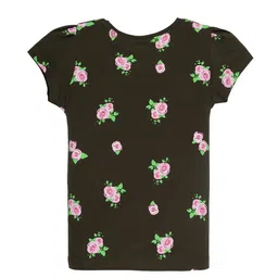 PLUM TREE Pack of 2 Pink & Olive Green Print Top image 2