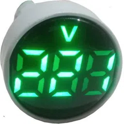 robin teper Shine Volt Metar 0029 LED Digital Display Digital Voltage Meter,Volt Indicator,Signal Lamp,Voltmeter Lights Tester Measuring Range 60-500V AC, 22 mm Digital Voltage Tester-picture-10