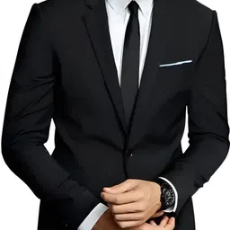 humjoli mens wear Men Solid Single Breasted Formal, Casual, Festive, Wedding Blazer-picture-21