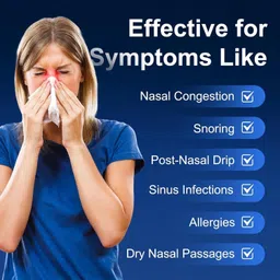 ahkis Nasal Wash Neti Nose 300 ml Manual Nasal Aspirator image 4