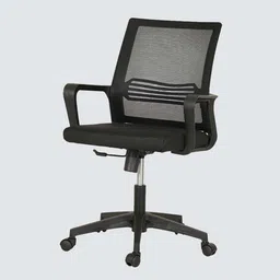 royaloak Leon Kids Chair In Black Color image 3