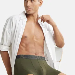 Jockey International Collection Men Tactel Microfiber Moisture Move Treatment Trunk 0105 image 3