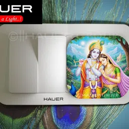 hauer DIVINE Premium GOD KRISHNA-RADHA Night Light Devotional-Glow For Peace & Success Night Lamp-picture-18