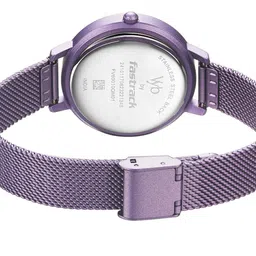 Fastrack  Vyb Aurora Women Printed Dial Bracelet Style Straps Analogue Watch FV60010QM01W image 3