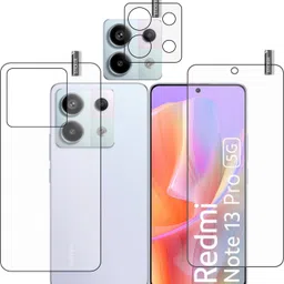 GARUDA GLASS Front and Back Tempered Glass for REDMI NOTE 13 PRO with camera lens protector-picture-10