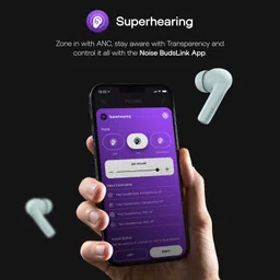 noise Airbuds 6 with Buds Link App, 32dB ANC, In-Ear Detection, Google Fast Pairing Bluetooth Headset image 3