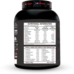 maverick nutrition 5000 MG L-GLUTAMINE 50 Servings BCAA image 3
