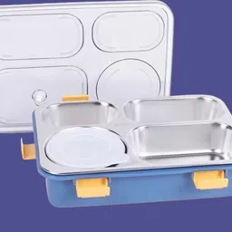 vsell Stainless Steel Airtight Leak Proof Tiffin Box with Mini Container Inside A117 4 Containers Lunch Box-picture-26