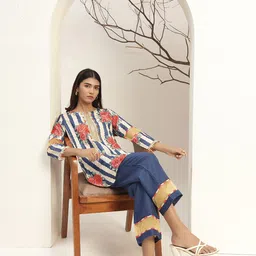 bani women Tunic Pant Co-ords Set image 5