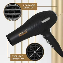 REXAN INTERNATIONAL MODEL NO.RX-32 COMES WITH 3000 WATTS AND HOT AND COLD FUNCTION Hair Dryer image 4