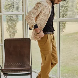 Andamen Premium Slim Fit Button-Down Collar Casual Shirt image 5