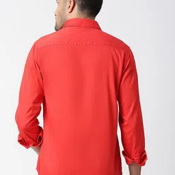 SNX Classic Tailored Fit Opaque Pure Cotton Casual Shirt image 4