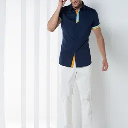 SEVENDC Men Premium Opaque Striped Casual Shirt image 5