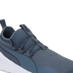 Puma Men Blue Manor Woven Design Sneakers image 4