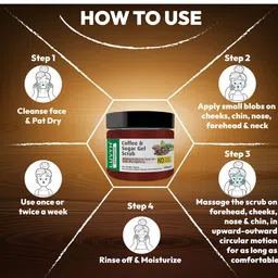 LUVYH Advanced Coffee & Sugar Gel Scrub for All Skin Types - 100 g image 3