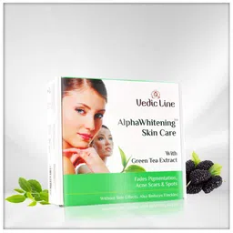 Vedicline Set Of 5 Alpha Whitening Alpha Whitening Cream-Scrub-Face Pack-Massage Cream image 3