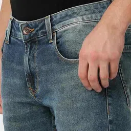 spykar Men Mid-Wash Skinny Fit Jeans image 5