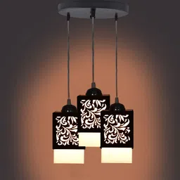 Gojeeva 3 Light Creative Wooden Pendant Light. Lamp suitable for Living Room,Foyer,Bedroom,Hallway Pendants Ceiling Lamp Pendant Lamp Ceiling Lamp-picture-12