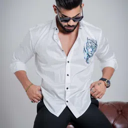 marmic creation Men Regular Fit Printed Casual Shirt-picture-15