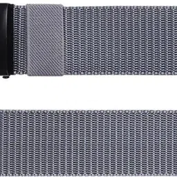 roversole Men Formal, Casual Grey Nylon Belt image 1
