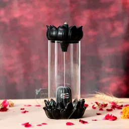 yaayi Adiyogi smoke shiv backflow fountain Waterfall, For Positive & Pure Environment Decorative Showpiece - 22 cm-picture-27