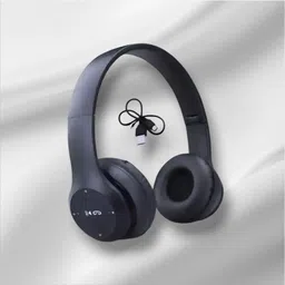 house of common Lightweight Wireless Headphones with Mic, SD Card Support_WH Bluetooth & Wired Headset-picture-10