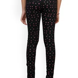 IndiWeaves Girls Pack Of 4 Printed Pure Cotton Ankle-Length Leggings image 2