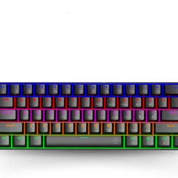 Dr luxur Dark Fire Red Switches Wired USB Tenkeyless Gaming Keyboard Compatible with Desktop, Laptop, Mac-picture-16