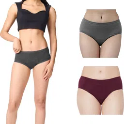 louis craft Pack of 2 Women Periods Multicolor Panty image 1