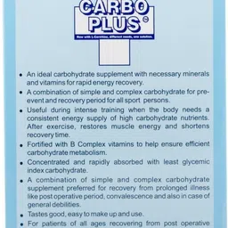carbo plus Nutrition Drink image 4