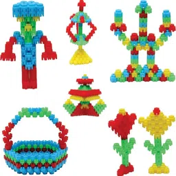 hinik 120+ pics Hexagonal Interlocking Building Blocks Brain Games for Children image 4