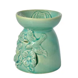 tayhaa Floral Blue Ceramic Oil Diffuser image 3
