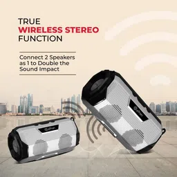 PTron Fusion Rock 16W Pristine Sound with 6hrs Playtime, BT/USB/Aux/TF Playback Modes 16 W Bluetooth Speaker image 5