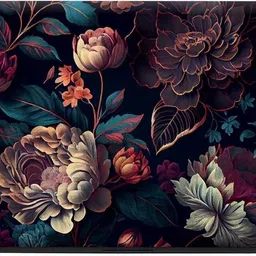 Flipkart SmartBuy Full Body Laptop Skin Sticker - 3D Embossed Floral Self Adhesive Vinyl Laptop Decal 15.6 image 3
