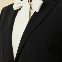 allen solly Women Solid Single Breasted Formal Blazer image 5