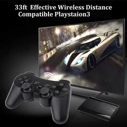 PS3 Wireless USB Gamepad Controller for PlayStation 3 Console - Black Limited Edition image 5