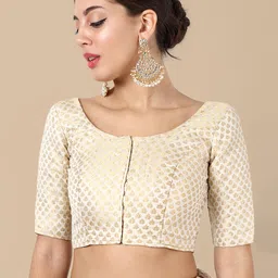 Round Neck Women Blouse-image-11