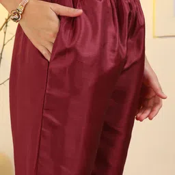 dsk studio Embroidered Kurta, Trouser/Pant & Dupatta Set image 4