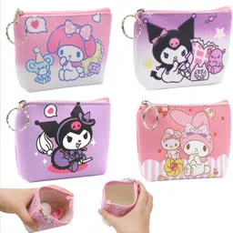 Girls Purple Coin Purse-image-0