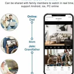 SKY HUB Mini Wifi Full HD Spy Hidden Wireless CCTV IP Camera For Home with Night Vision Security Camera image 4