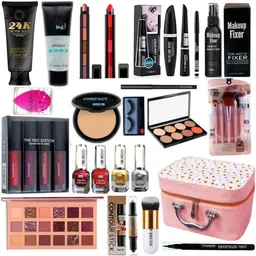classyhuda Makeup Combo Kit For Women & Girls All Products In 1 Box (24 Items in The Set)-picture-26