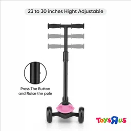 bbg FK_Foldable Scooter & Height Adjustable | CAP : 50 KG | AGE 5-10 YRS image 4