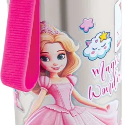 OCEAN STAINLESS STEEL BOTTLE WITHPUSH BUTTON PINK 600 ml Water Bottle-image-70