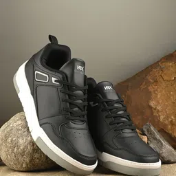 hrx by hrithik roshan Mens Club Culture Comfort Sneakers Black Sneakers For Men-picture-43