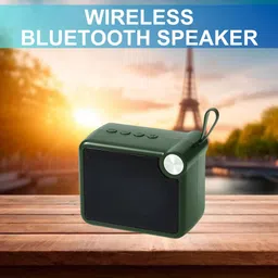 SACRO M406 (PORTABLE WIRELESS SPEAKER) Crystal Clear Sound With Long Life BatteryQ377 5 W Bluetooth Laptop/Desktop Speaker-picture-42