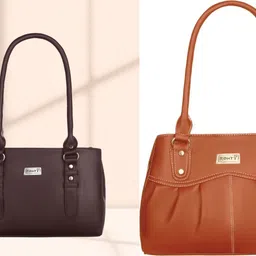 ronty Women Brown, Tan Shoulder Bag-picture-25