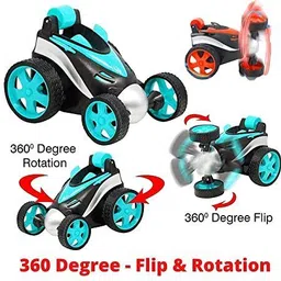 kavana R.C.Stunt Car Rotating 360 Degree Flips Vehicles Drift High Speed Road Stunt car image 3