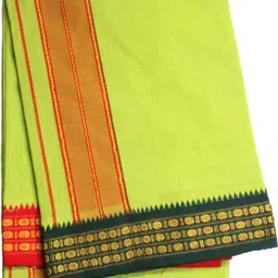 Sharan Elegance Single Dhoti-2.00 meter/Lungi/Mundus Solid Men Dhoti image 3