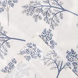 THE CONVERSION Grey Floral Room Darkening Window Curtain image 4